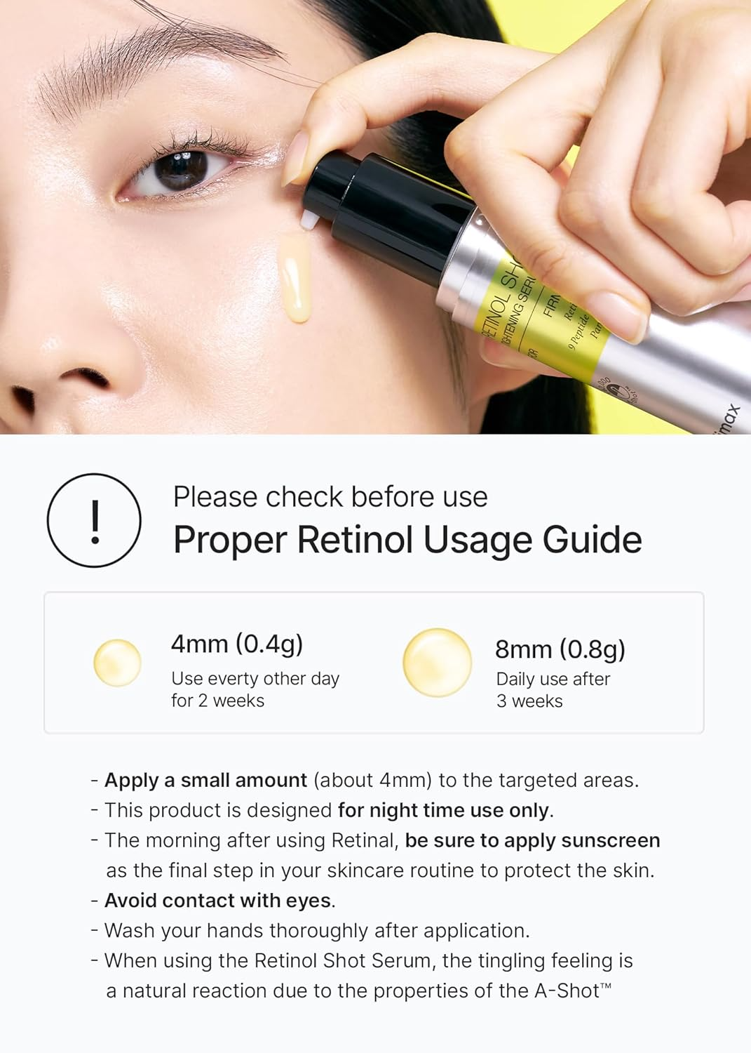Celimax Retinal Shot Tightening Serum - 30ml