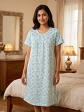Comfortable Nightgown Casual Sleepwear - #8180