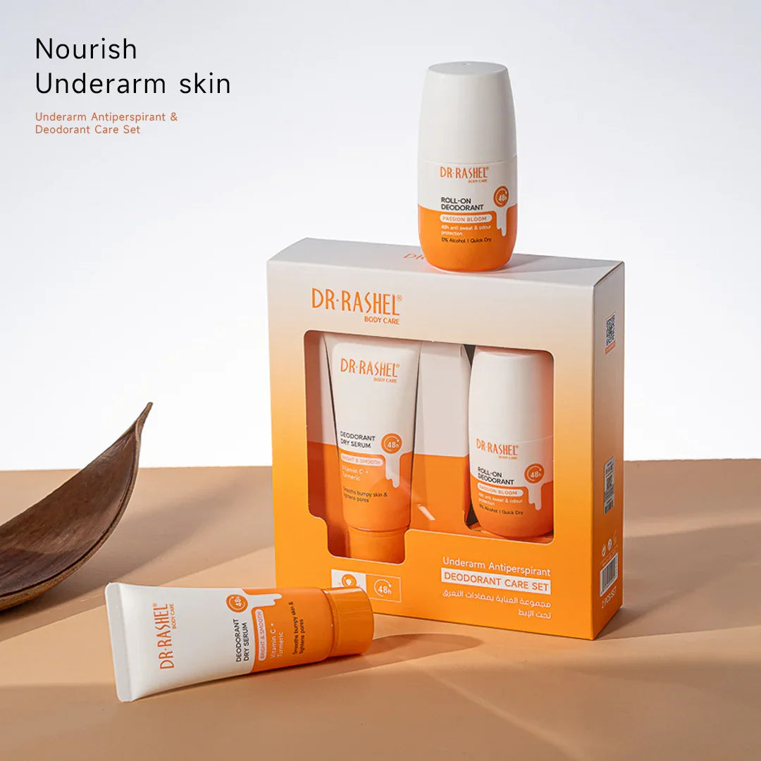 Dr.Rashel Bright & Smooth Underarm Antiperspirant Deodorant Care Set