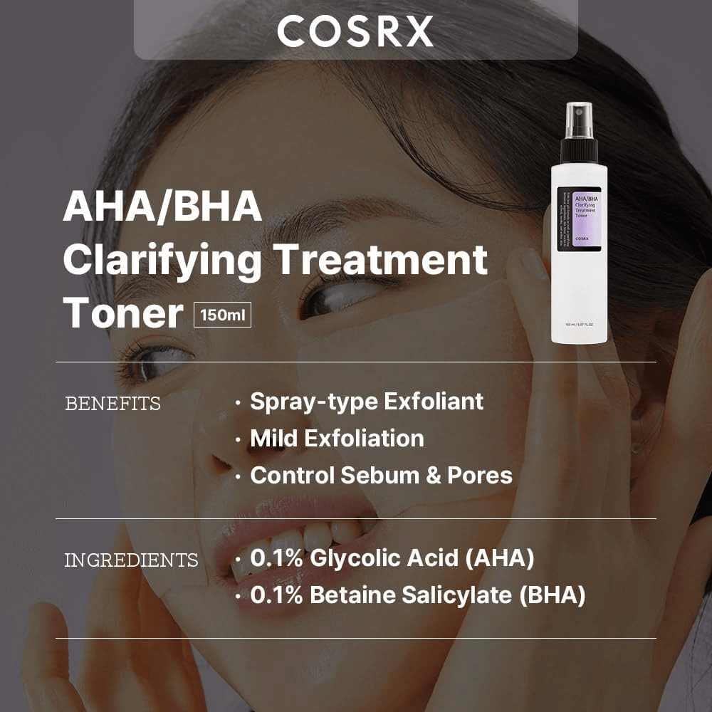 COSRX AHA/BHA Clarifying Treatment Toner - 150ml