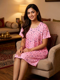 Comfortable Nightgown Casual Sleepwear - #8180