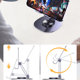 Carbon Steel Universal Rotatable Folding Phone Holder - K72