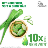 Godrej Rich Creme Hair Color Dark Brown 4.06 - 20g + 20ml