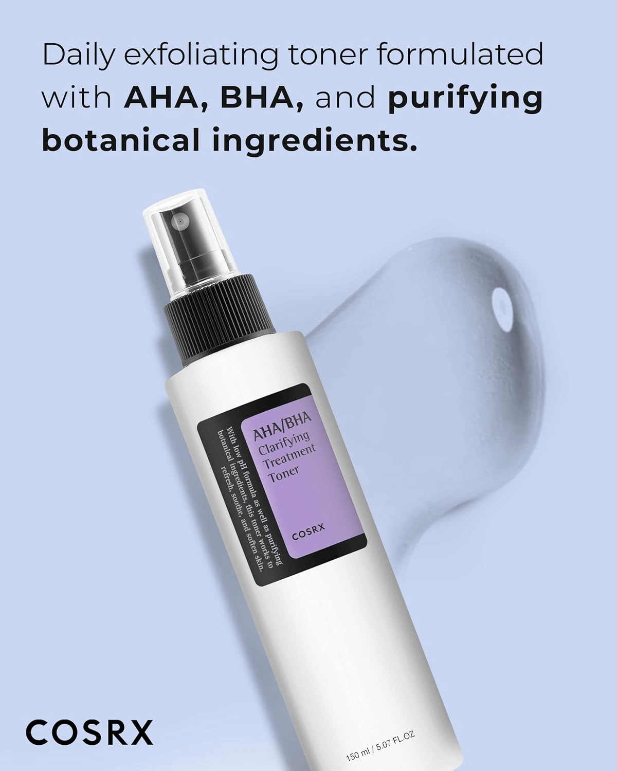 COSRX AHA/BHA Clarifying Treatment Toner - 150ml