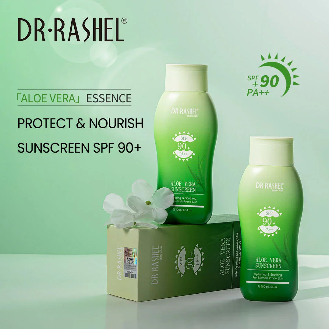 د. راشيل واقي شمسي بالصبار SPF 90+ PA++ - 100 جرام