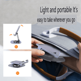 Metal 360 Rotating Desktop Folding Stand ZM-0114H