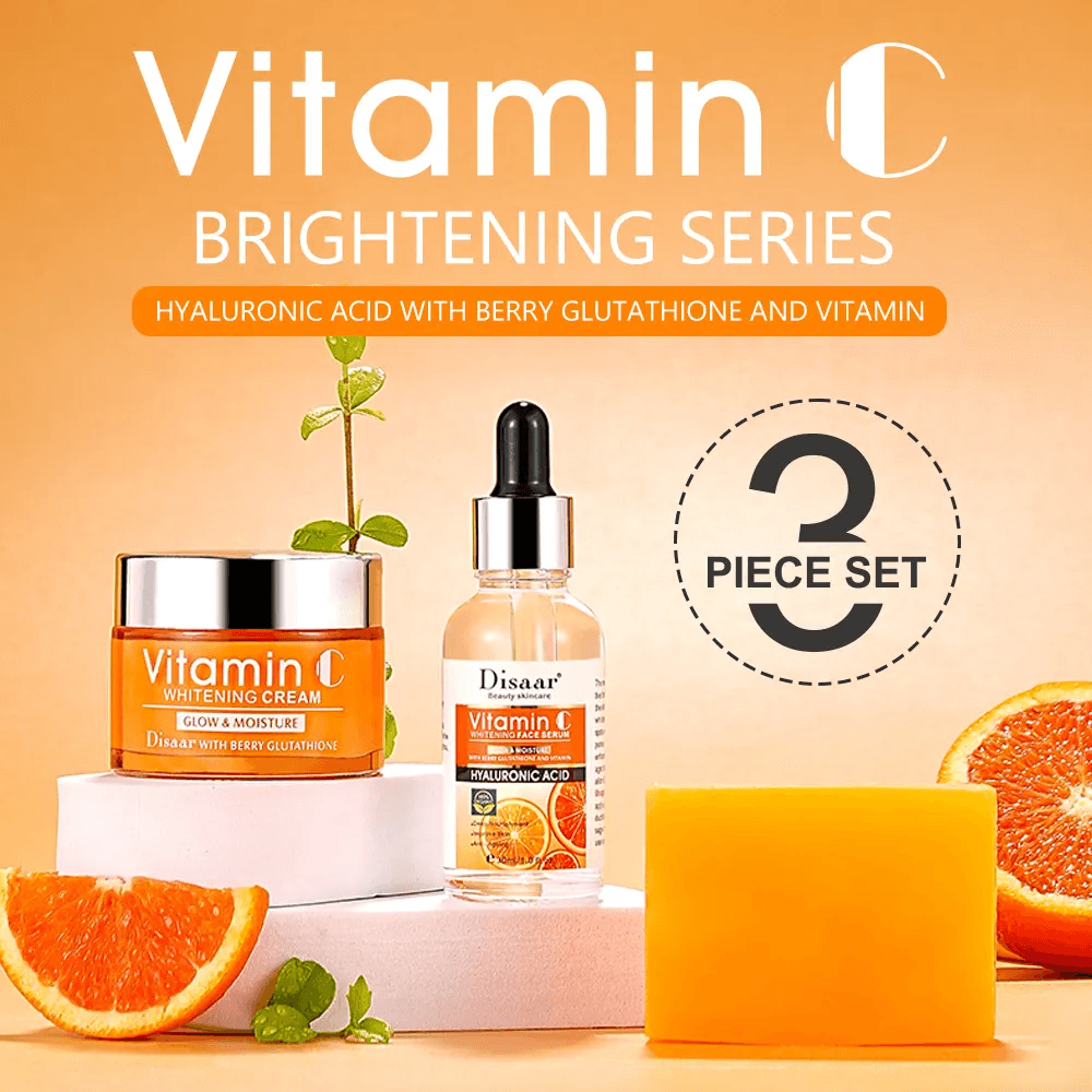 Disaar Vitamin C Whitening & Brightening 3Pcs Set