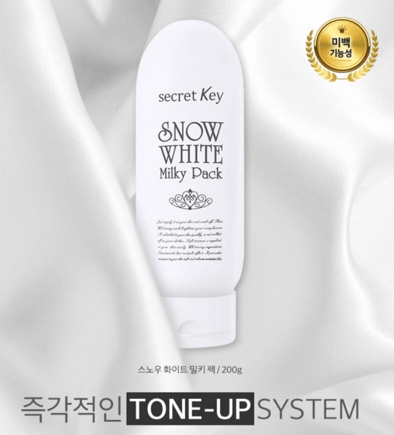 Secret Key Snow White Milky Pack - 200g