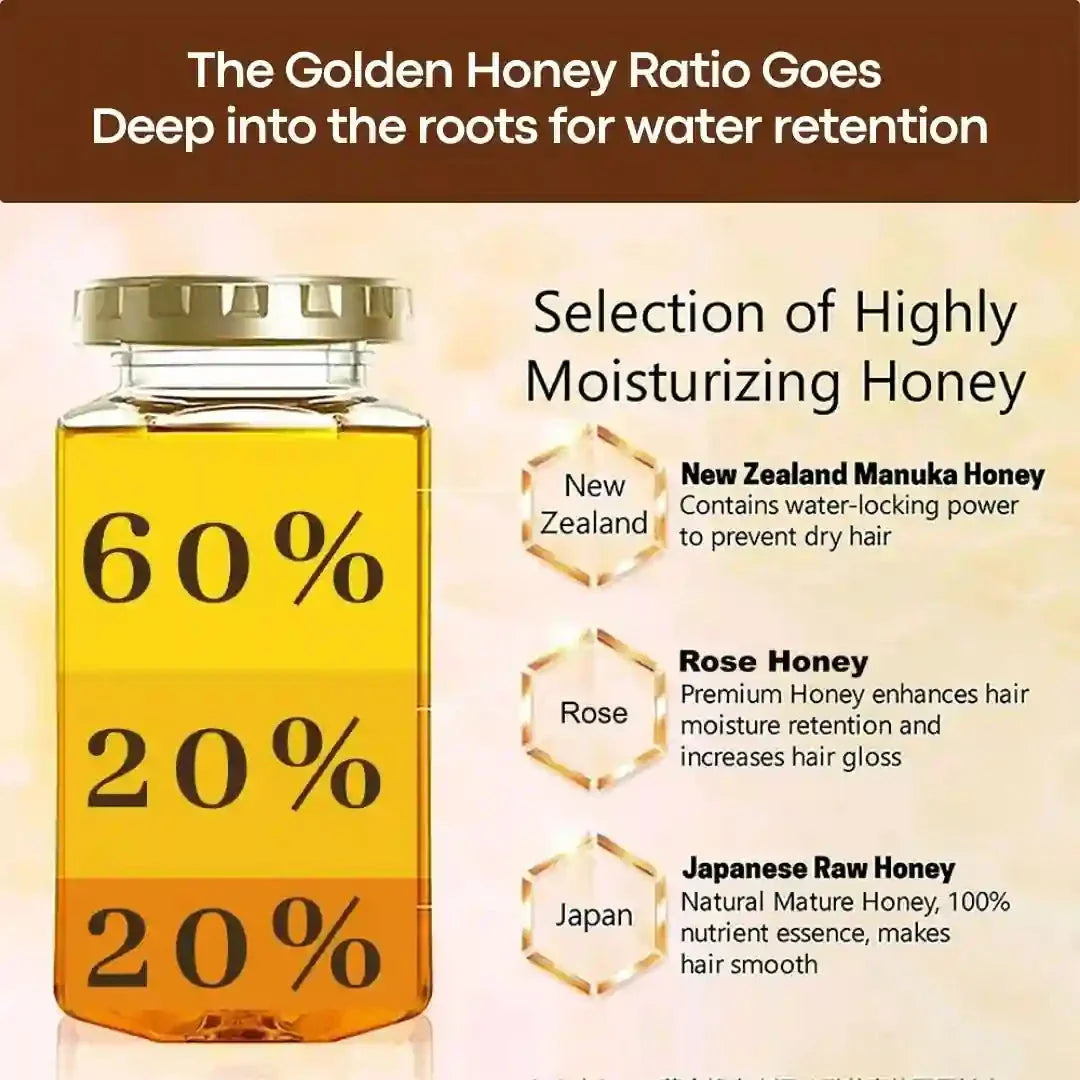 ViCREA & Honey Deep Moist Shampoo 1.0 + Treatment 2.0 Set (Japan)