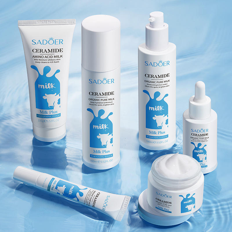 Sadoer Ceramide Organic Pure Milk Plus Set