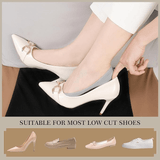 Fashion Non-Slip Heel Women's Invisible Socks - 3 Pairs