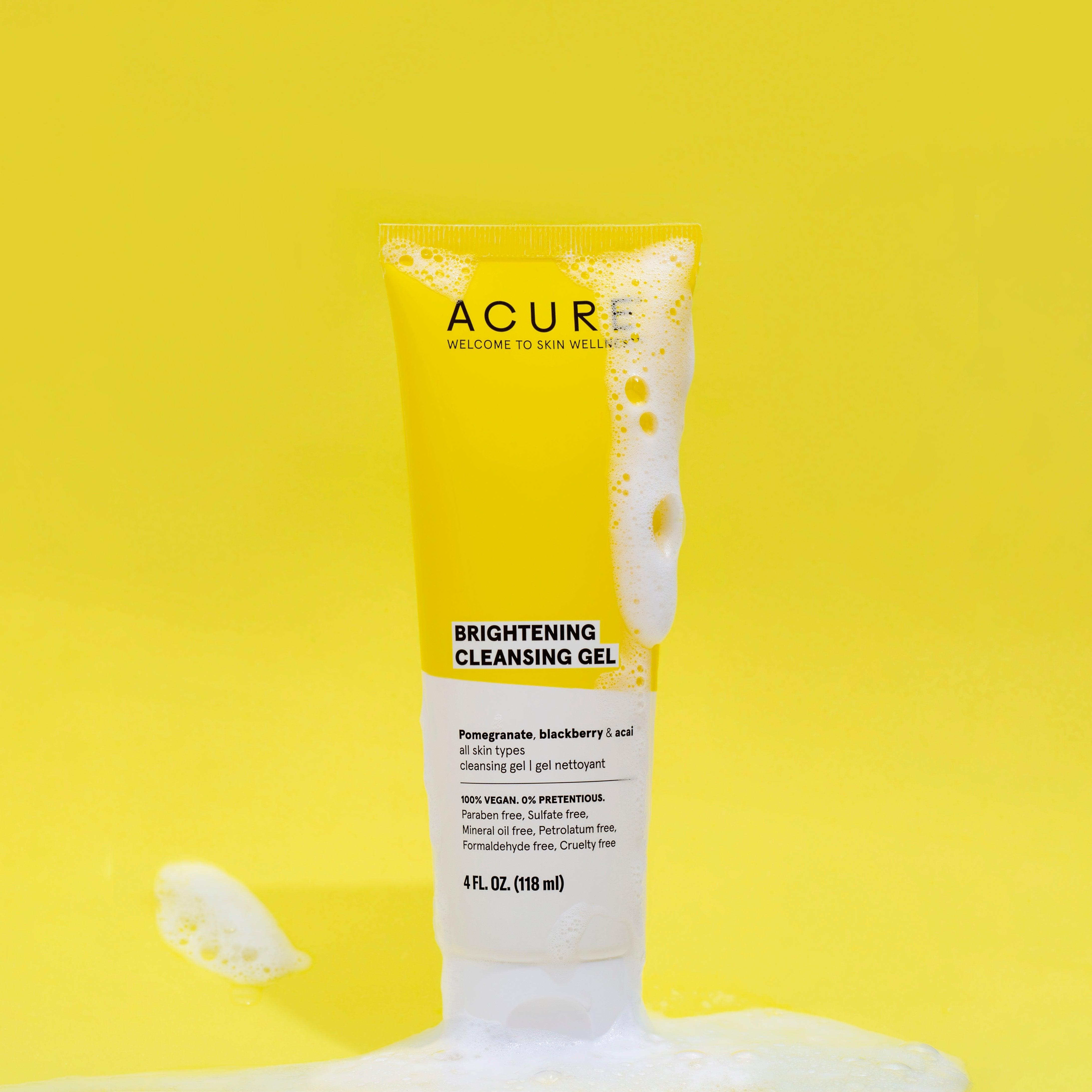 Acure Brightening Cleansing Gel - 118ml