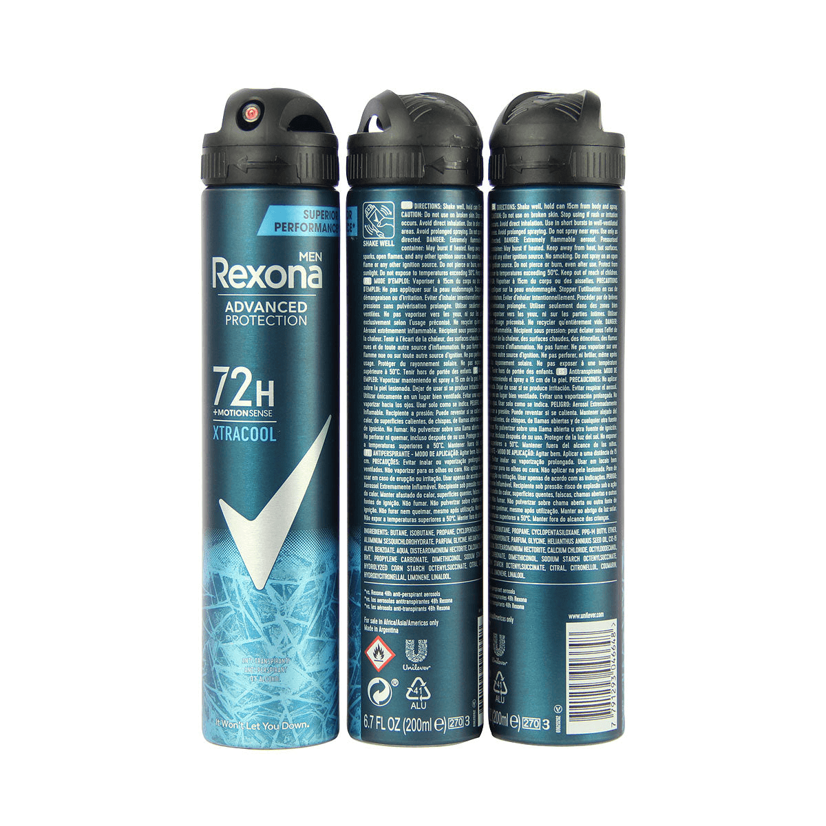 Rexona Men Advanced Protection Xtra Cool Body Spray - 250ml