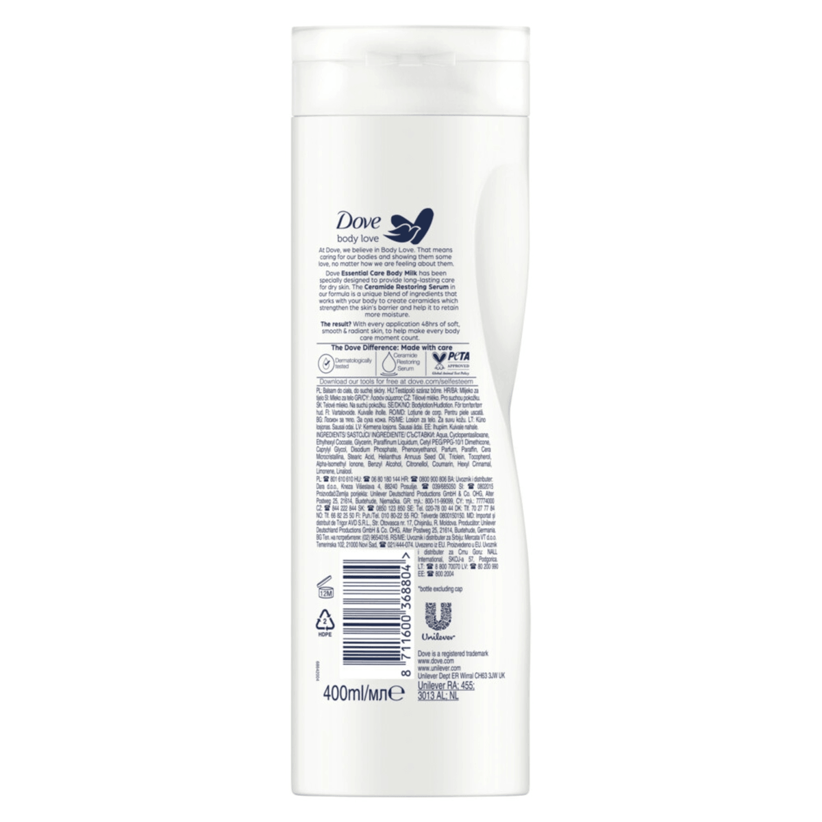 Dove Body Love Essential Care Body Lotion - 400ml