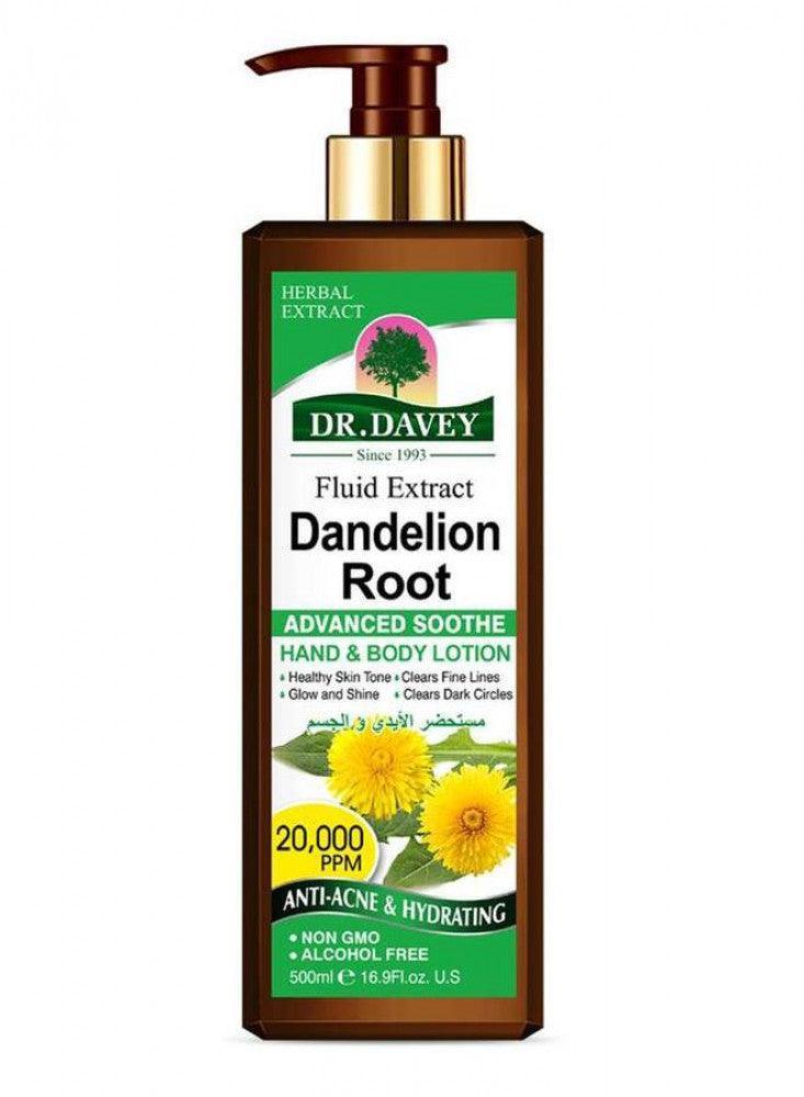 Dr.Davey Dandelion Root Body Lotion - 500ml - Pinoyhyper