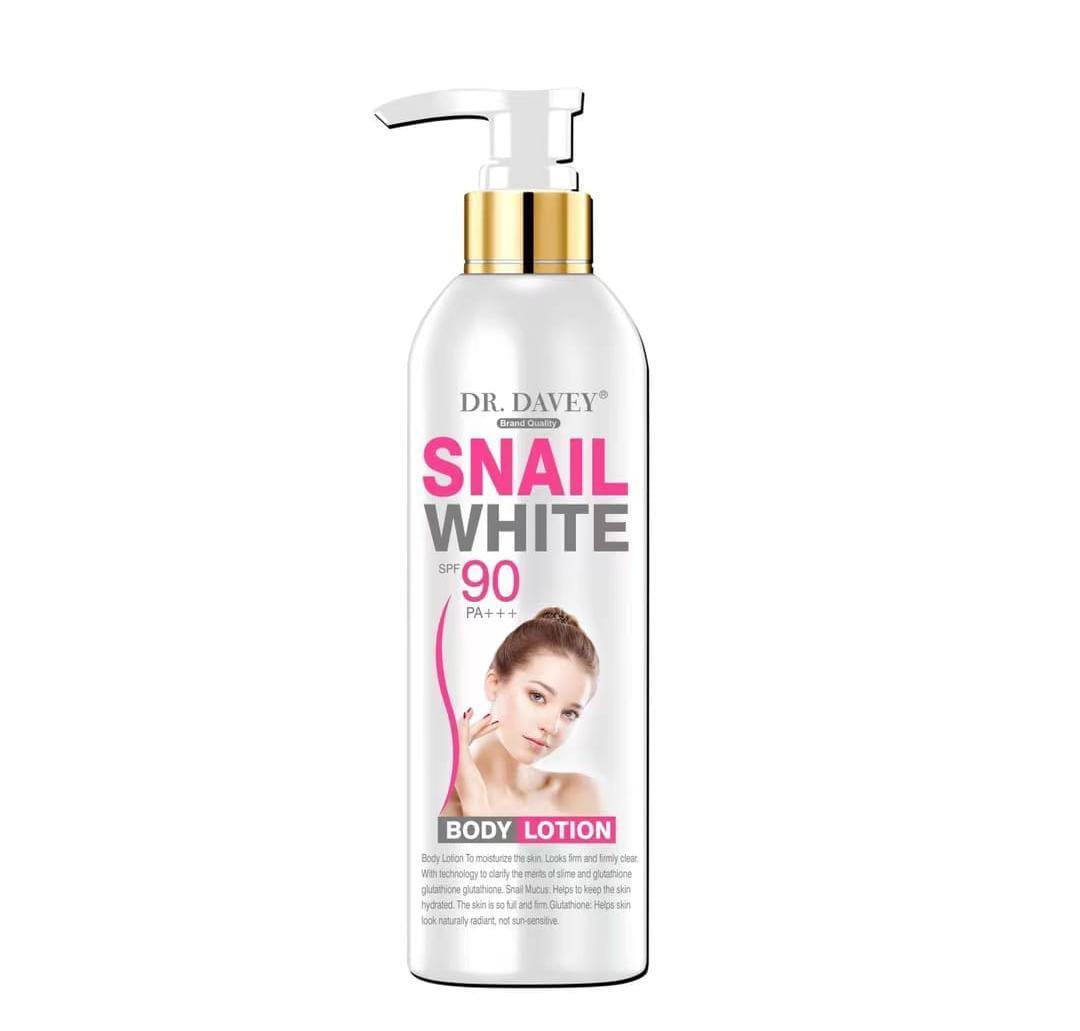 Dr. Davey Snail White Body Lotion SPF 90 - 300ml - Pinoyhyper