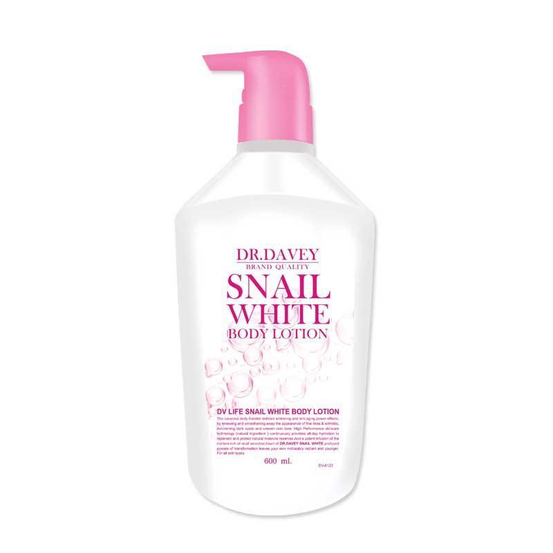 Dr.Davey Snail Whitening Skin Body Lotion - 600ml - Pinoyhyper