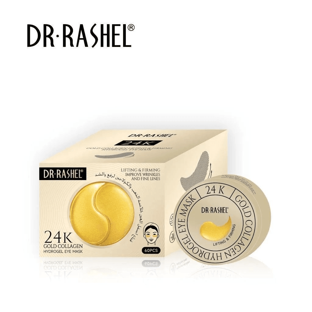 Dr. Rashel 24K Gold Collagen Hydrogel Eye Mask - 60pcs - Pinoyhyper