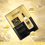 Dr.Rashel 24K Gold Radiance & Anti-Aging Essence Mask - 5 Pcs × 25g - Pinoyhyper