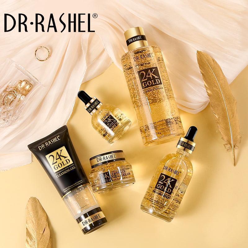 Dr Rashel 24K Gold Radiance &amp; Anti Aging Skin Care Set - 5 pcs Gift Box - Pinoyhyper