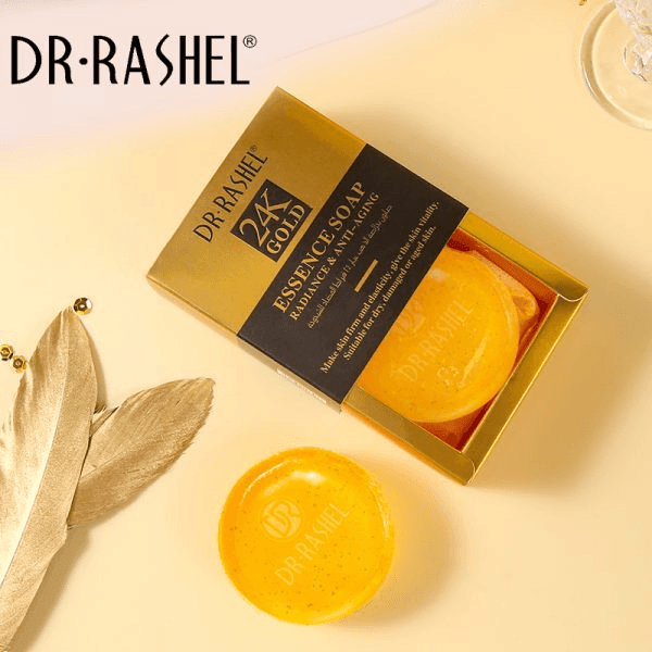 Dr. Rashel 24k Gold Radiance & Anti-Aging Soap - 100g - Pinoyhyper