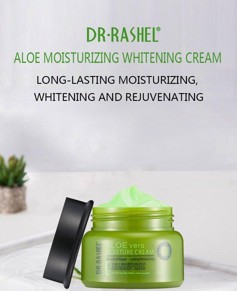 DR RASHEL 3-In-1 Aloe Vera Moisture Cream Day/Night 50g - Pinoyhyper