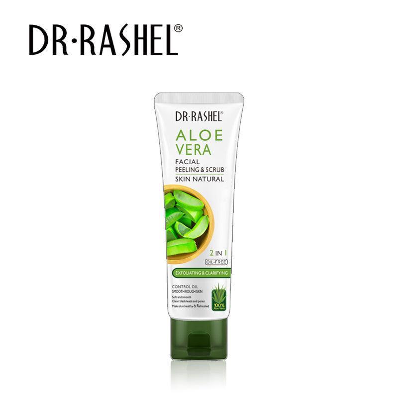 DR.RASHEL Aloe Vera Facial Peeling & Scrub 2in1 Exfoliating Cream - Pinoyhyper