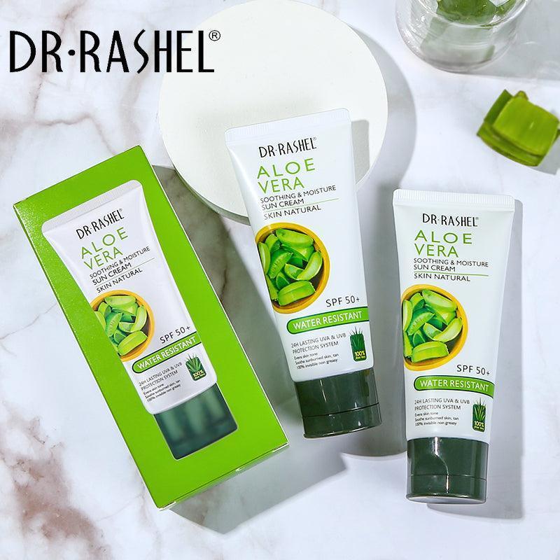 DR.RASHEL Aloe Vera Sun Cream SPF 50+ - 60g - Pinoyhyper