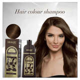 Dr.Rashel Collagen And Argan Oil Hair Color Shampoo Dark Brown - 400ml