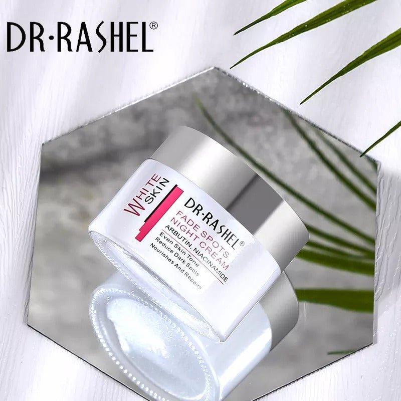 DR.RASHEL Skin Whitening Cream Abrutin Niacinamide Nourish Repair Fade Spots Night Cream - 50gm - Pinoyhyper