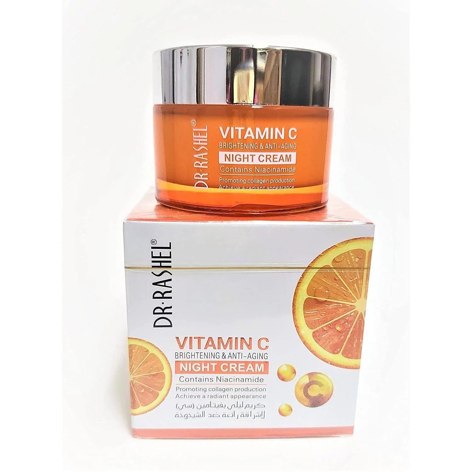 Dr. Rashel Vitamin C Brightening & Anti-Aging Night Cream - 50gm - Pinoyhyper