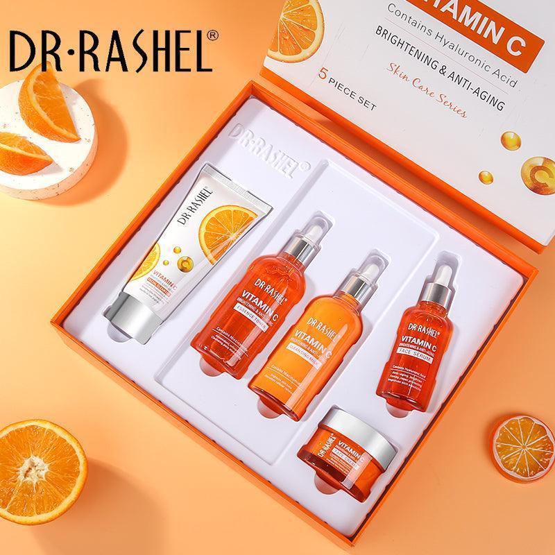 Dr Rashel Vitamin C Brightening &amp; Anti-Aging Set - 5 pcs Gift Box - Pinoyhyper