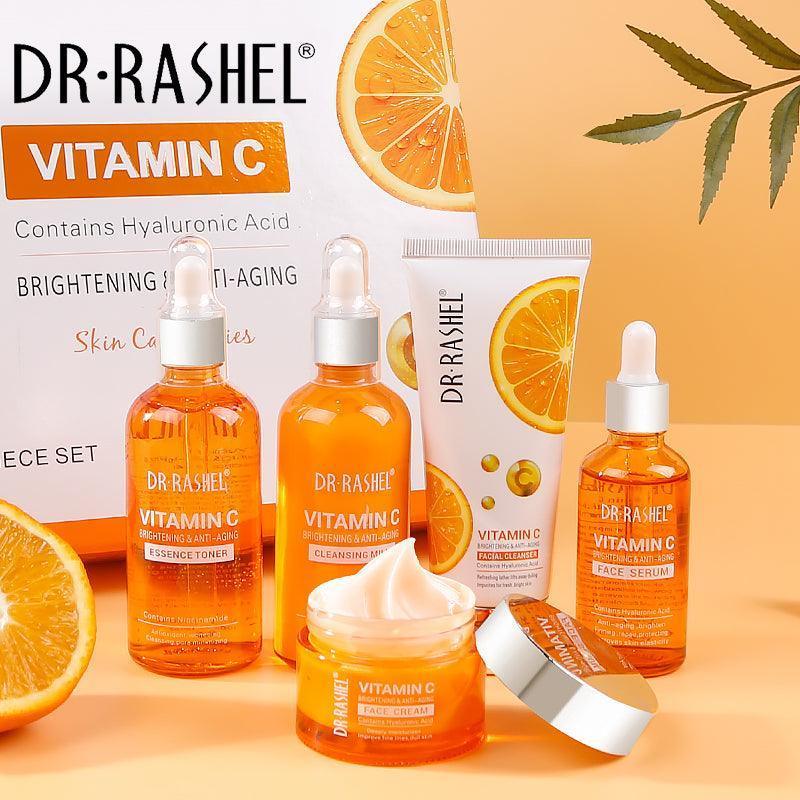 Dr Rashel Vitamin C Brightening &amp; Anti-Aging Set - 5 pcs Gift Box - Pinoyhyper