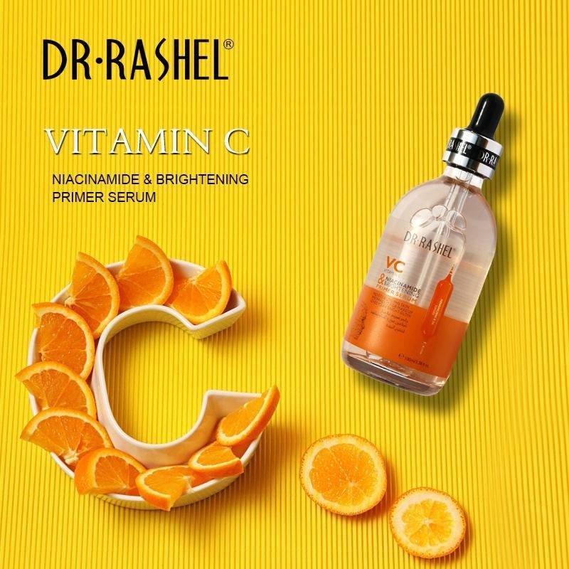 Dr.Rashel Vitamin C Niacinamide & Brightening Primer Serum - 100ml - Pinoyhyper