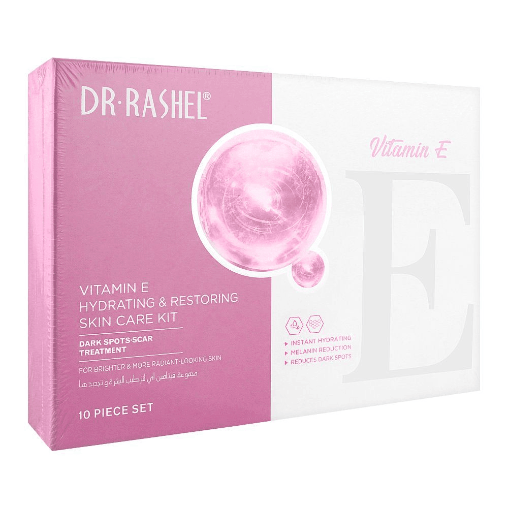 Dr. Rashel Vitamin E Hydrating & Restoring Skin Care Kit - 10 Pcs Set - Pinoyhyper