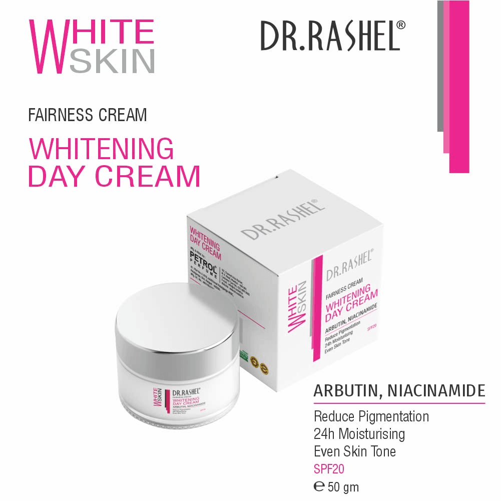 DR.RASHEL White Skin Fairness Day Cream SPF 20 - 50g - Pinoyhyper