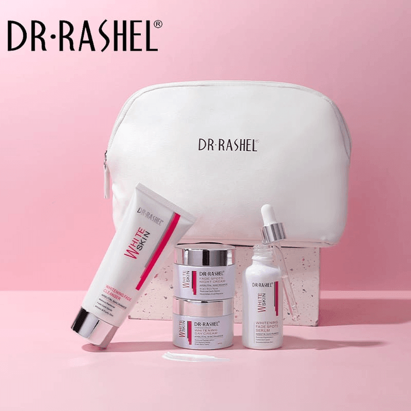 Dr Rashel White Skin Whitening Fade Spot 4 Piece Set With Bag(Original) - Pinoyhyper