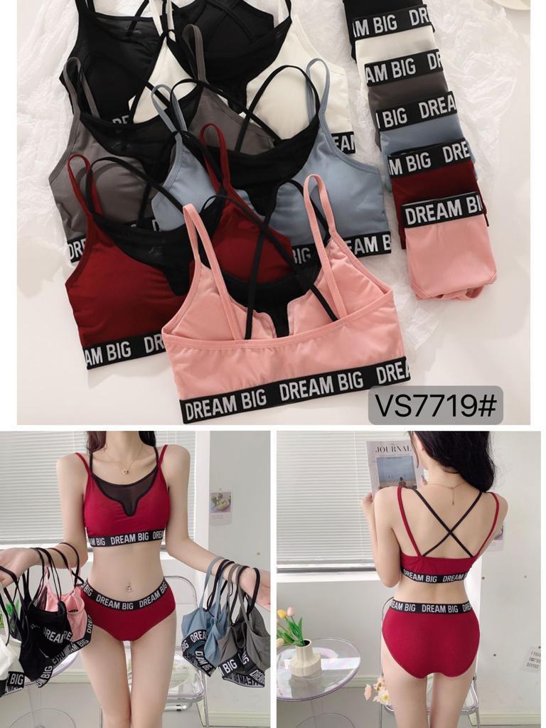 Dream Big Sport Bra and Panty Set - VS7719 - Pinoyhyper