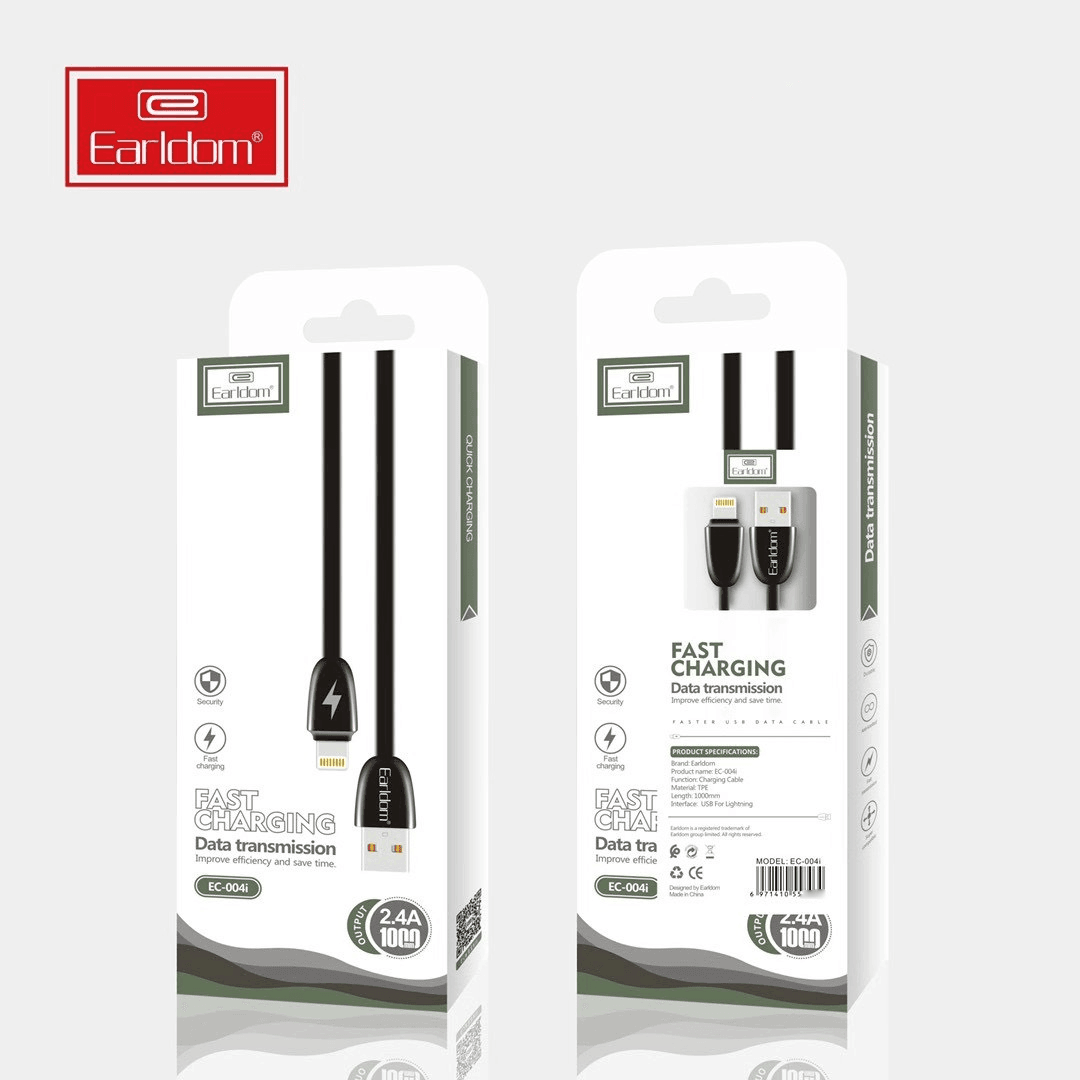 Earldom Fast Charging Lighting Cable EC-004i - Pinoyhyper