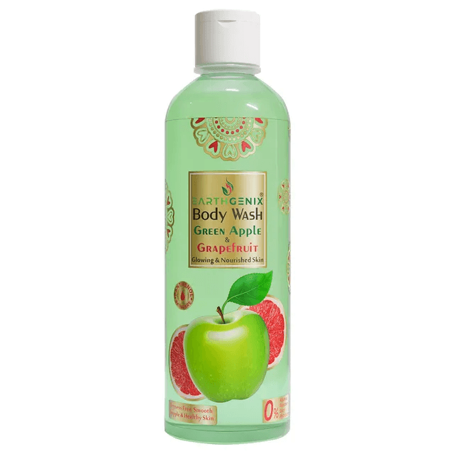 Earth Genix Body Wash Green Apple & Grape Fruit - 300ml - Pinoyhyper