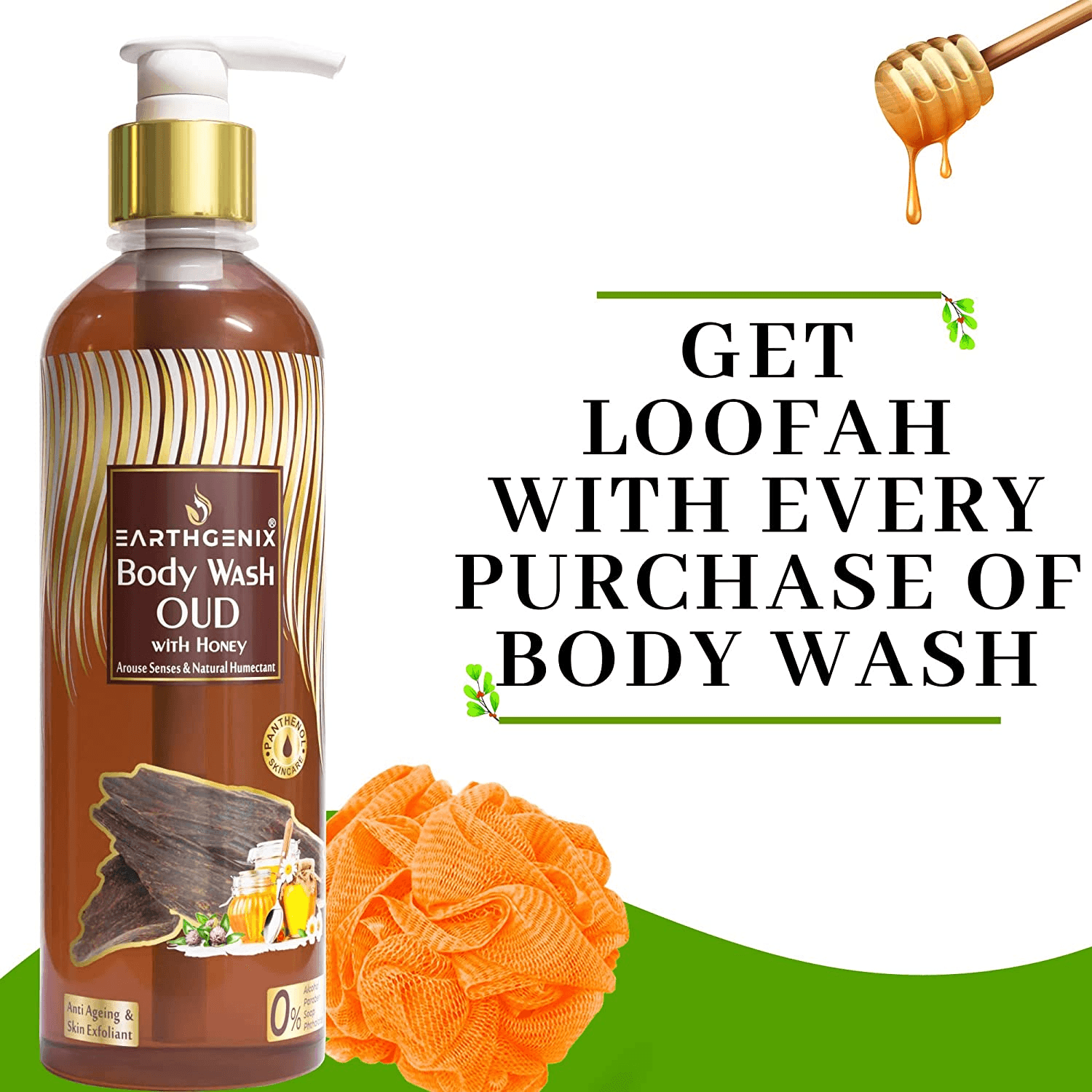 Earth Genix Body Wash Oud With Honey Twin Pack - Pinoyhyper