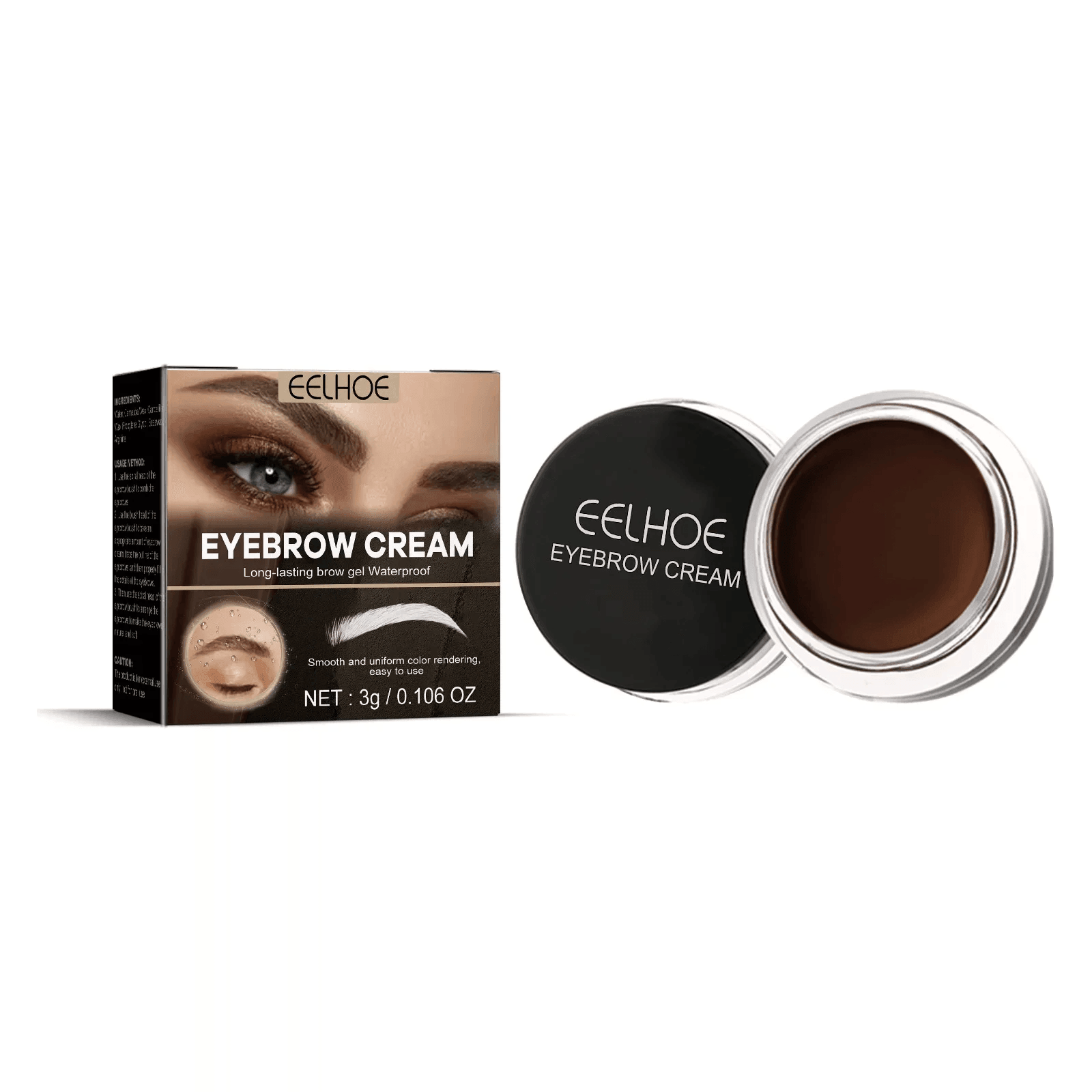 Eelhoe Long Lasting Eyebrow Cream - 3g - Pinoyhyper