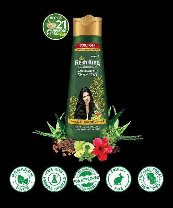 Kesh King Ayurvedic Shampoo 200ml + Boro Plus Antiseptic Cream Free - Pinoyhyper