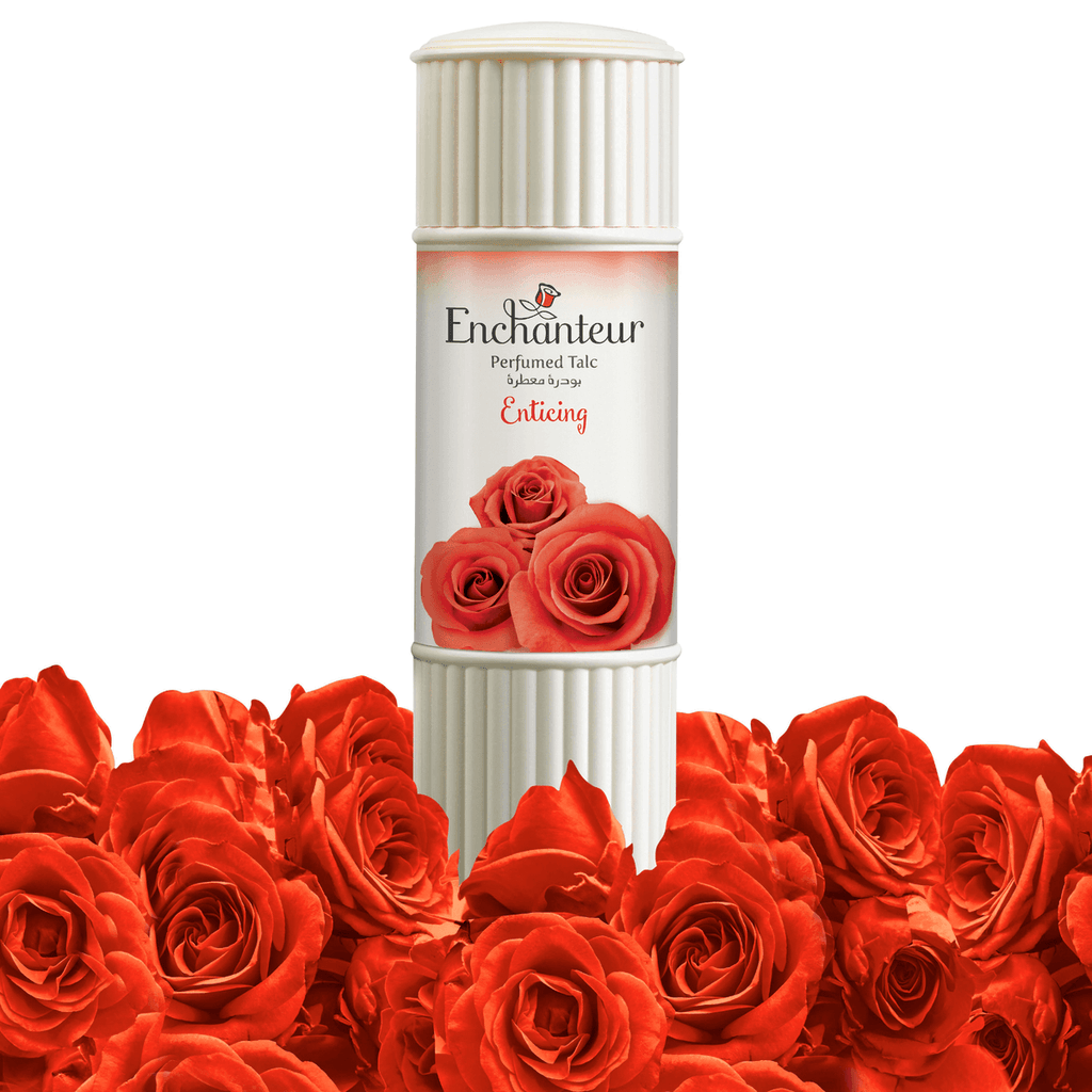 Enchanteur Enticing Talc Fragrance Powder - 125g – Moon Kuwait