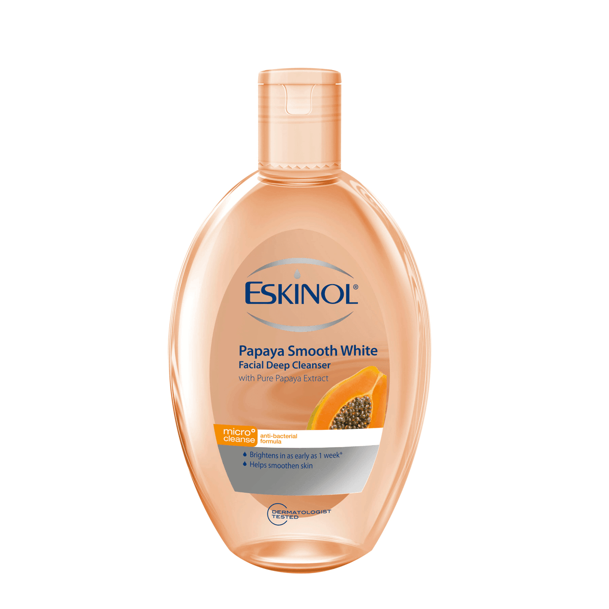 Eskinol Papaya Smooth White Facial Deep Cleanser - 225ml - Pinoyhyper