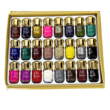 Fashion Color Nail Polish - 18ml × 24 Pcs - Pinoyhyper