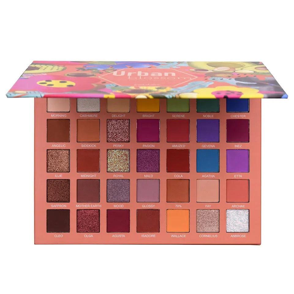 Febble Urban Blossom 35 Colors Eyeshadow Palette - Pinoyhyper