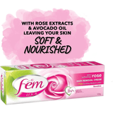 Fem USA Hair Removal Cream With Rose Soft & Moisturizing Skin - 120g - Pinoyhyper