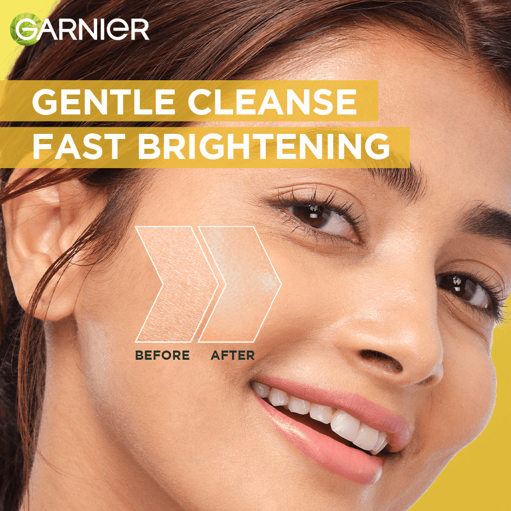 Garnier Bright Complete Vitamin C Gel Facewash - 100g - Pinoyhyper