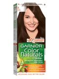 Garnier Color Naturals 4 Brown Chatain Hair Color - 1+1 (Promo Pack) - Pinoyhyper